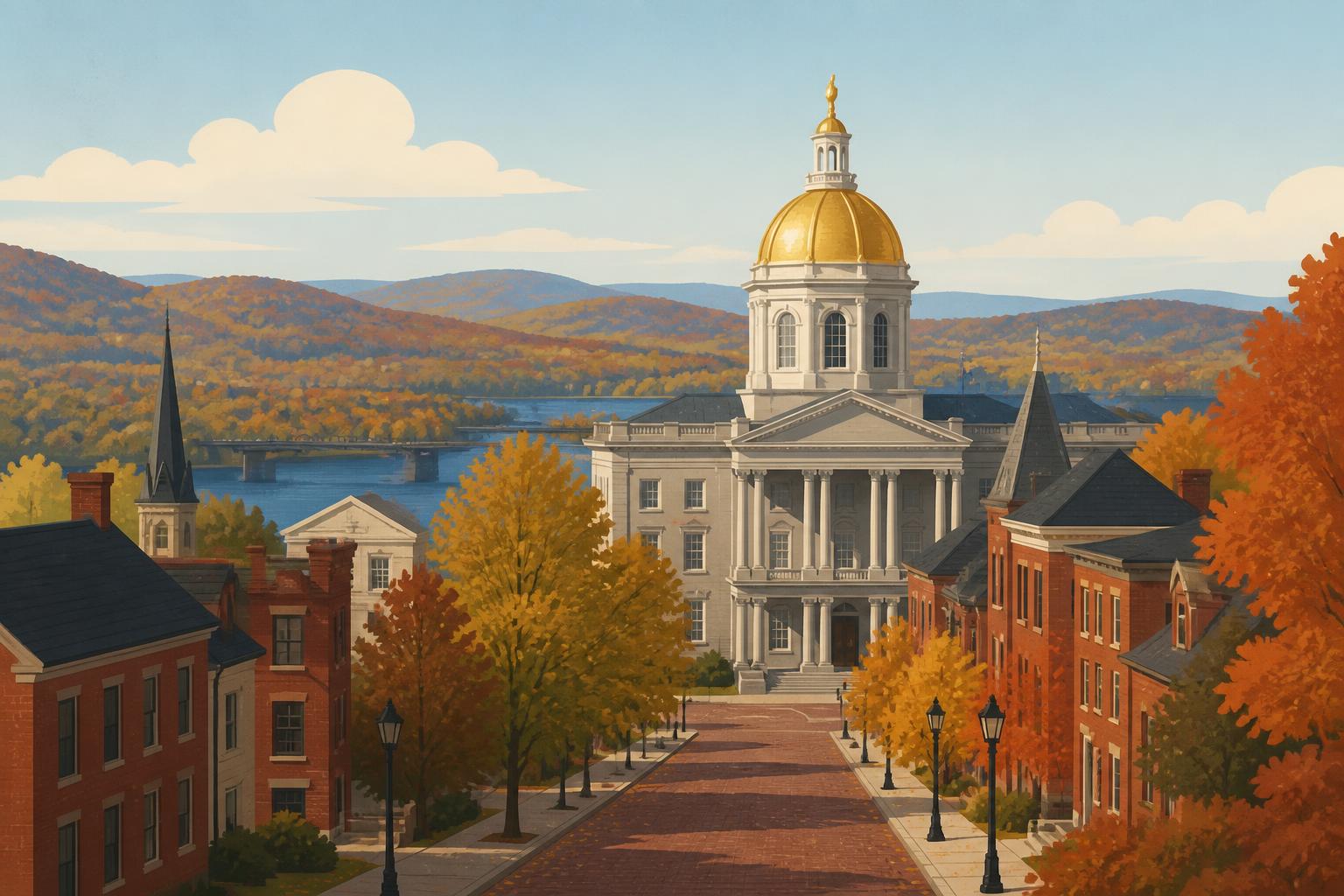 Illustration of Concord, New Hampshire