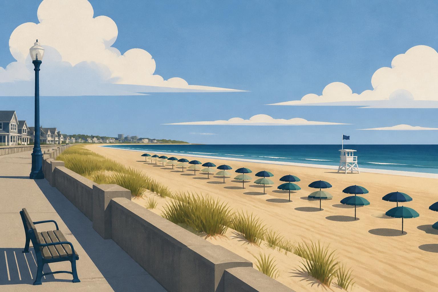 Illustration of Hampton, New Hampshire