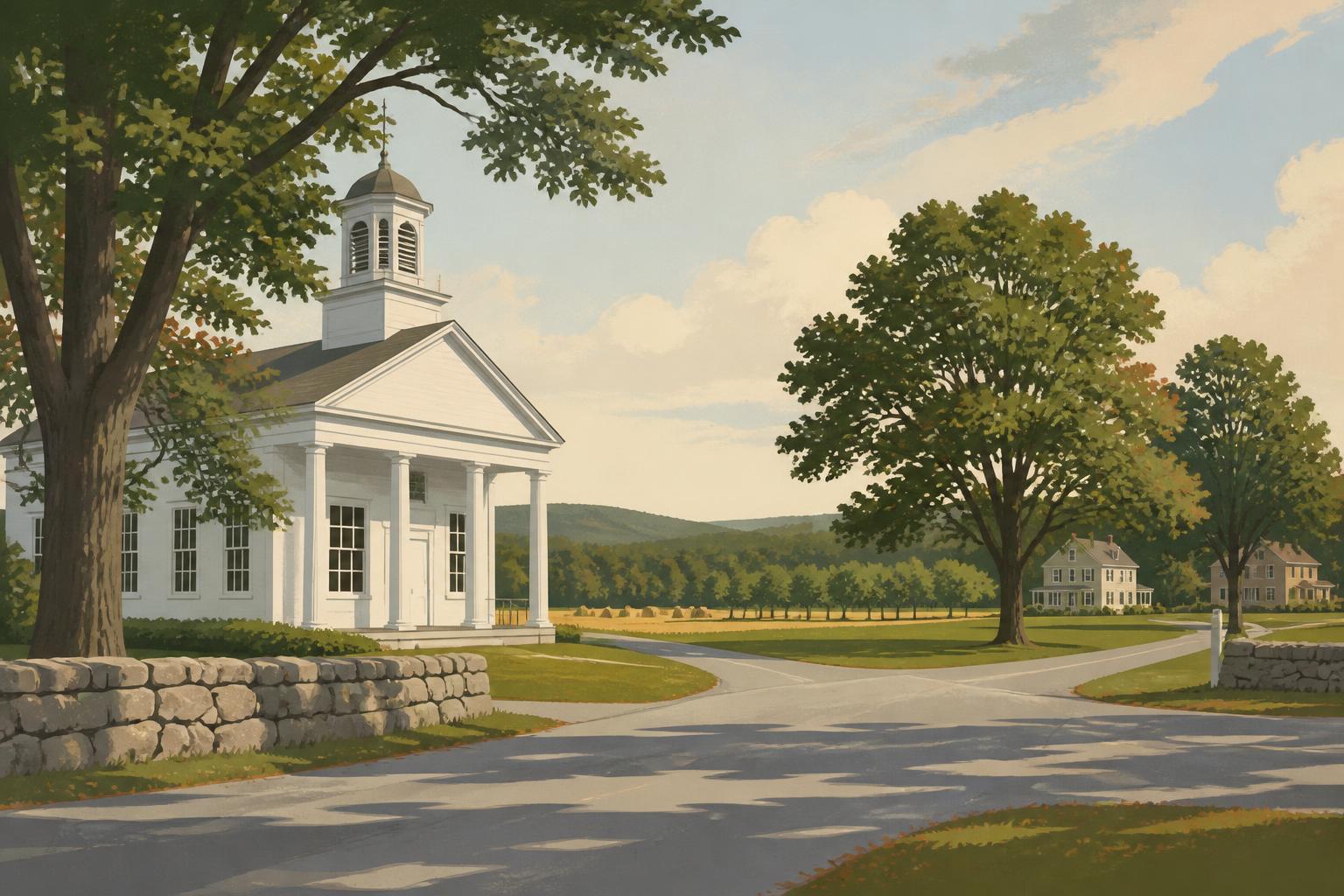 Illustration of Bedford, New Hampshire