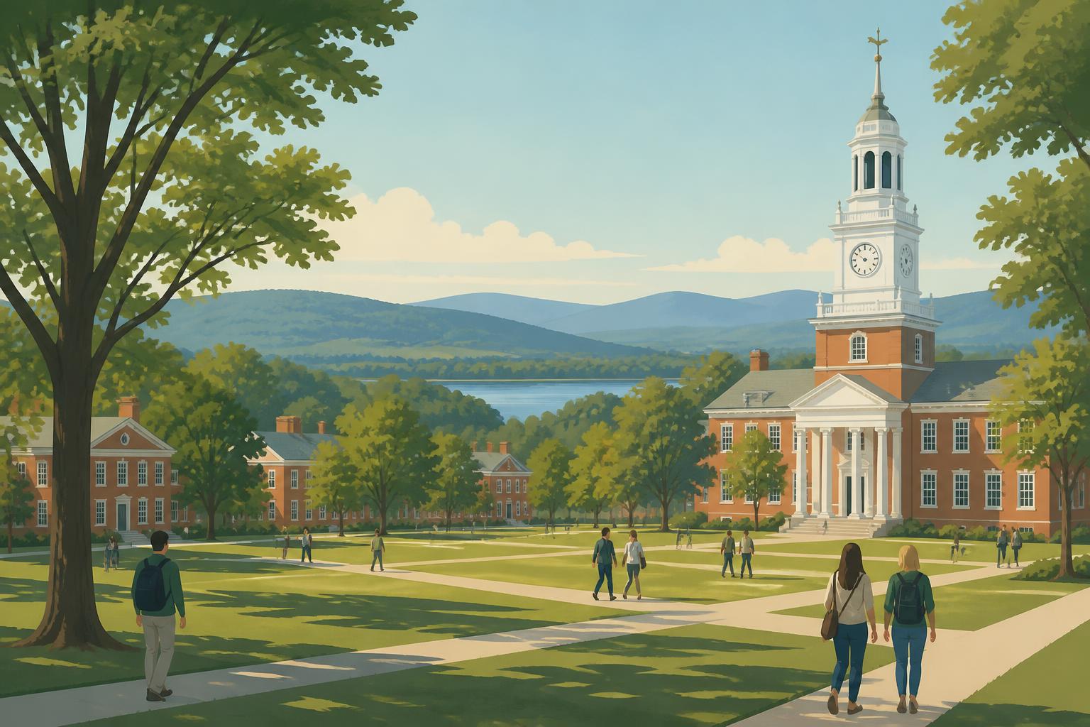 Illustration of Hanover, New Hampshire