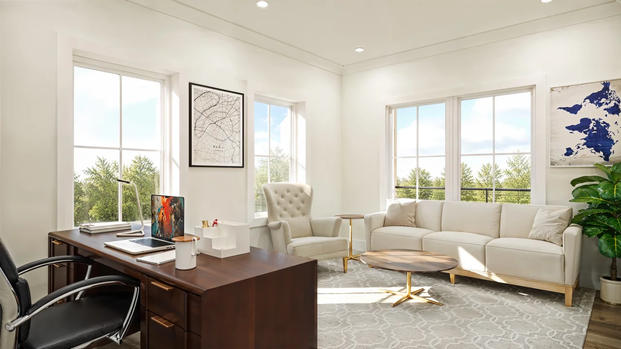 Conceptual home office design